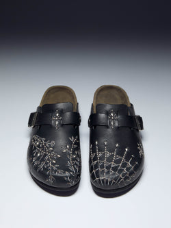 Dr. Woo'S Leather Mules
