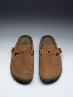 Dr. Woo'S Suede Mules