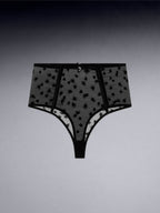 Spider High Waisted Thong