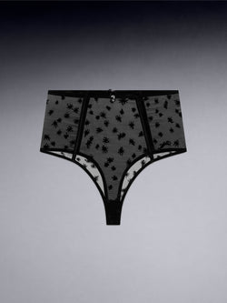 Spider High Waisted Thong