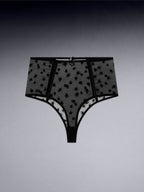 Spider High Waisted Thong