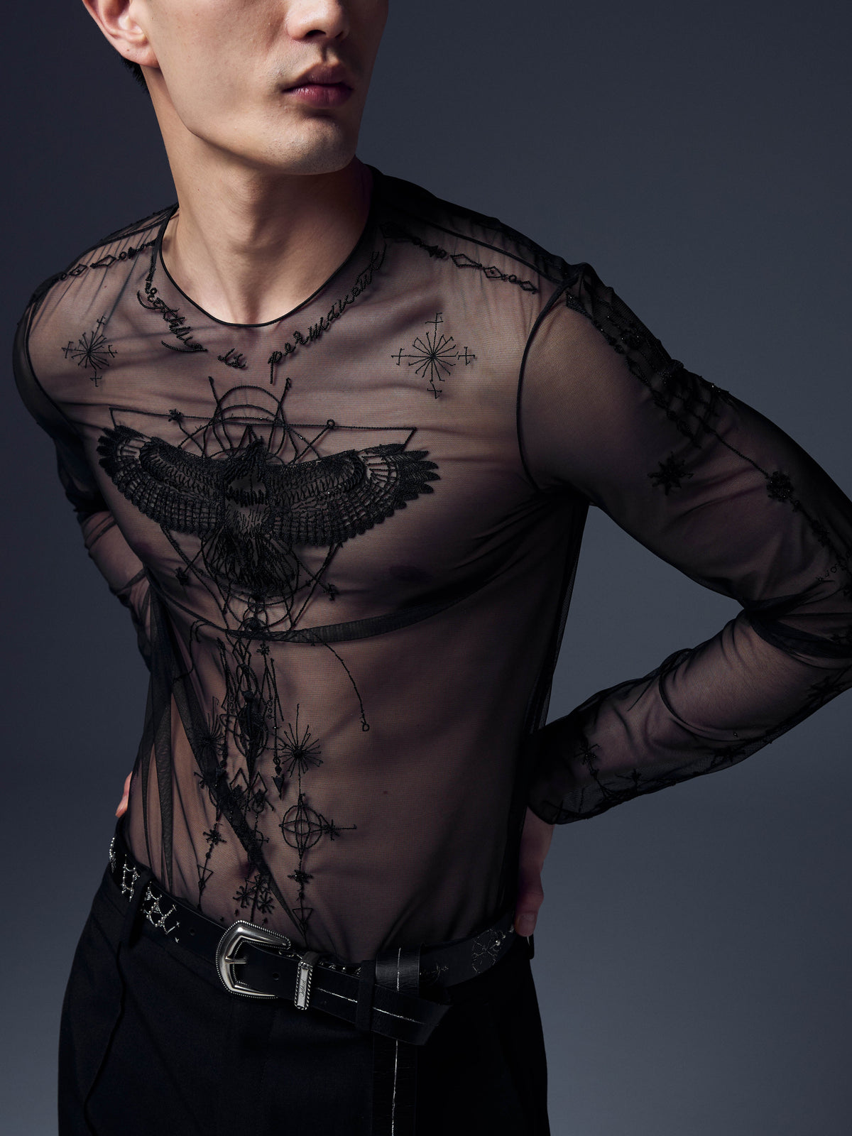Tattooed Second Skin Top